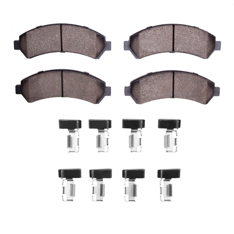 Chevrolet S10 Brake Pads - Front - DFC - 4000 HybriDynamic - `97-`05