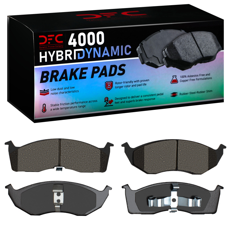 Dodge Intrepid Brake Pads - Front - DFC - 4000 HybriDynamic - `98-`04