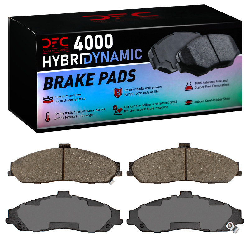 Pontiac GTO Brake Pads - Front - DFC - 4000 Hybridynamic - `97-`13