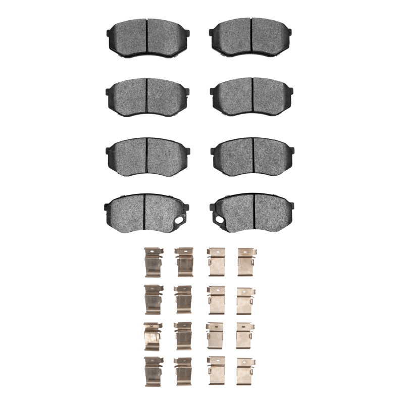 Mitsubishi Fuso FE Brake Pads - Front - DFC - 4000 HybriDynamic - `95-`04