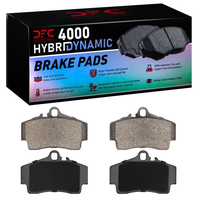 Porsche Cayman Brake Pads - Rear - DFC - 4000 HybriDynamic - `97-`12