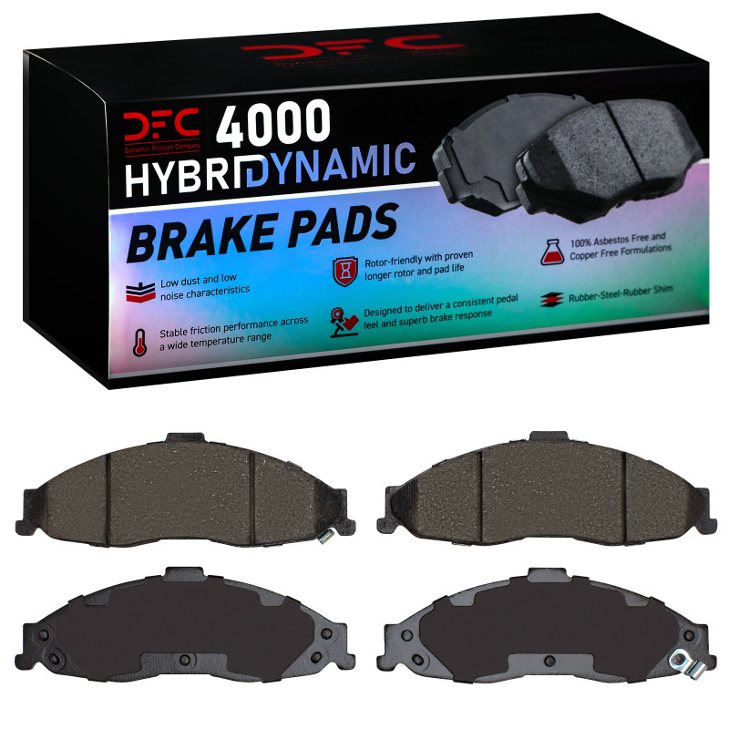 Pontiac Firebird Brake Pads - Front - DFC - 4000 HybriDynamic - `98-`02