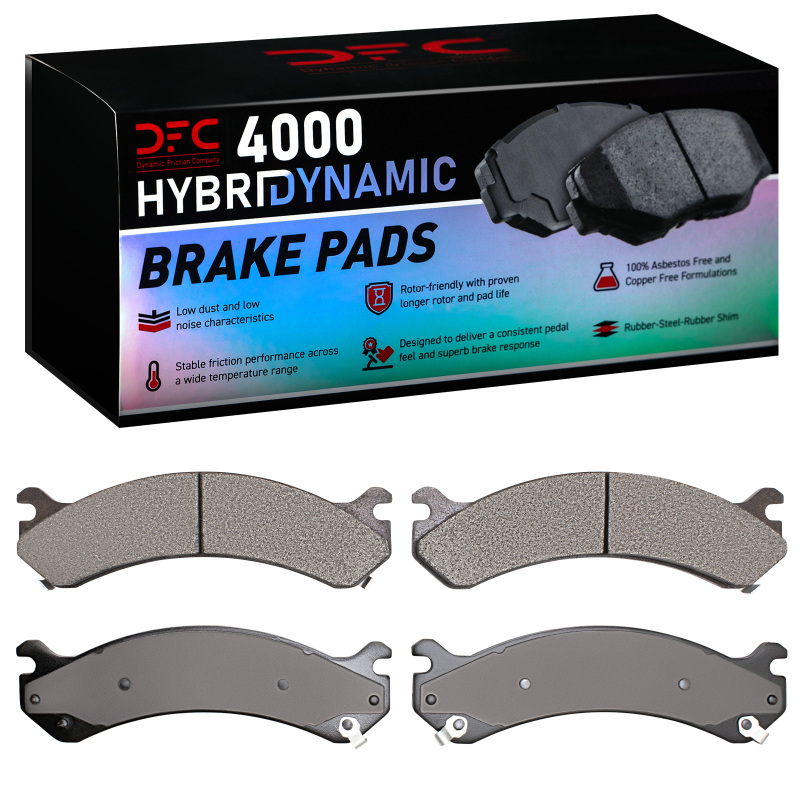 Hummer H2 Brake Pads - Front - DFC - 4000 HybriDynamic - `99-`20
