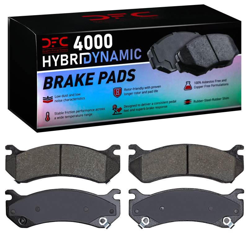 Hummer H2 Brake Pads - Rear/Front - DFC - 4000 HybriDynamic - `99-`13