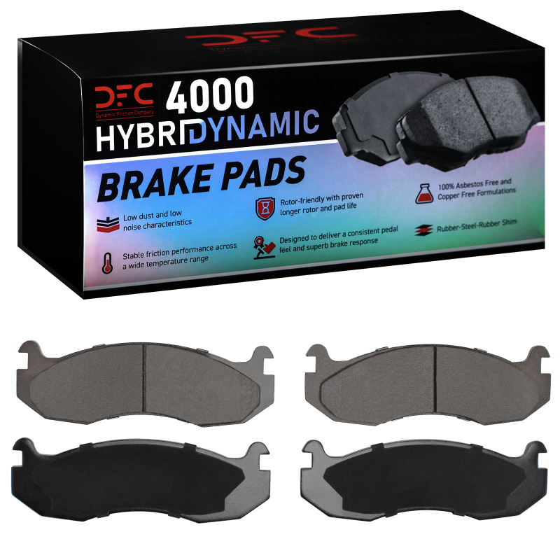 Hummer H1 Brake Pads - Front - DFC - 4000 HybriDynamic - `96-`06