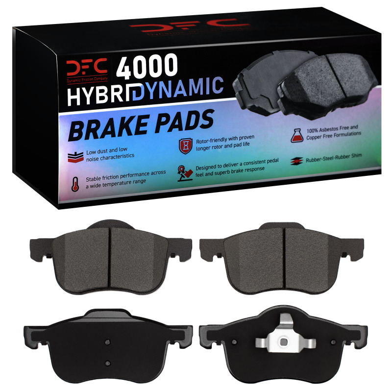 Volvo XC70 Brake Pads - Front - DFC - 4000 HybriDynamic - `99-`09 Volvo XC70 Brake Pads - Front - DFC - 4000 HybriDynamic - `99-`09