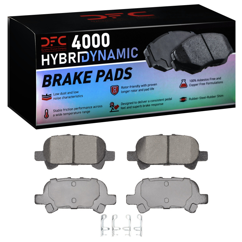 Toyota Solara Brake Pads - Rear - DFC - 4000 HybriDynamic - `00-`08