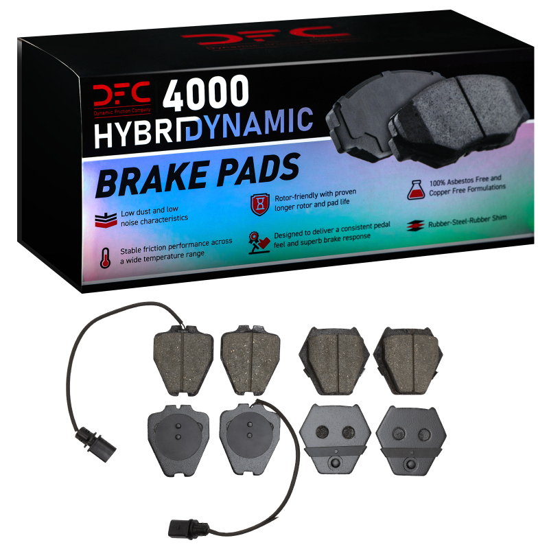 Volkswagen Passat Brake Pads - Front - DFC - 4000 HybriDynamic - `99-`05