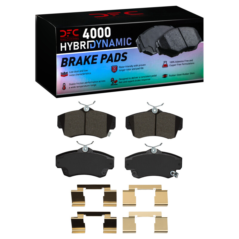 Chrysler PT Cruiser Brake Pads - Front - DFC - 4000 HybriDynamic - `03-`09