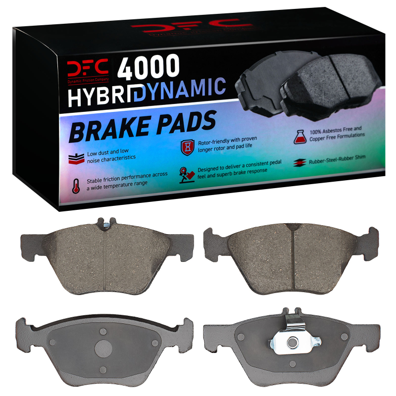 Mercedes-Benz E350 Brake Pads - Front - DFC - 4000 HybriDynamic - `04-`09