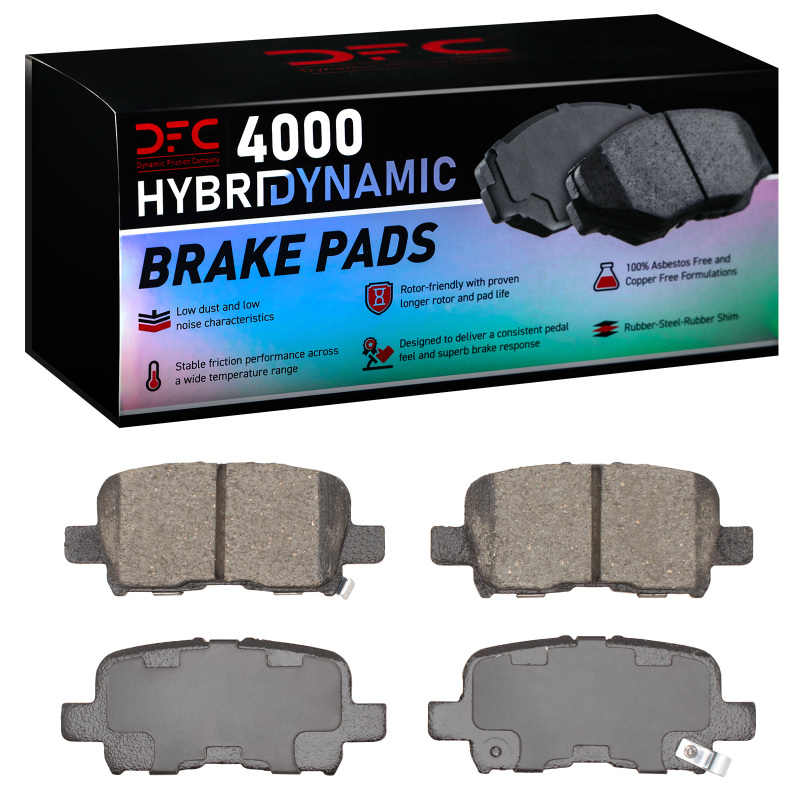 Honda Pilot Brake Pads - Rear - DFC - HybriDynamic - `01-`08 Honda Pilot Brake Pads - Rear - DFC - HybriDynamic - `01-`08