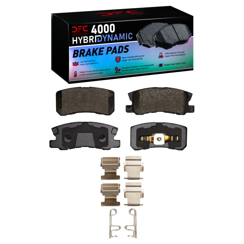 Chrysler 200 Brake Pads - Rear - DFC - 4000 HybriDynamic - `00-`17