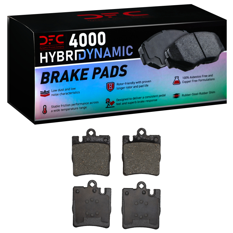 Mercedes-Benz SLK350 Brake Pads - Rear - DFC - 4000 HybriDynamic - `96-`11