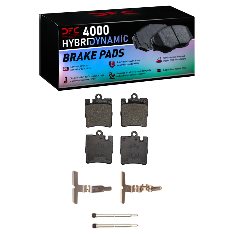 Mercedes-Benz C280 Brake Pads - Rear - DFC - 4000 HybriDynamic - `96-`11