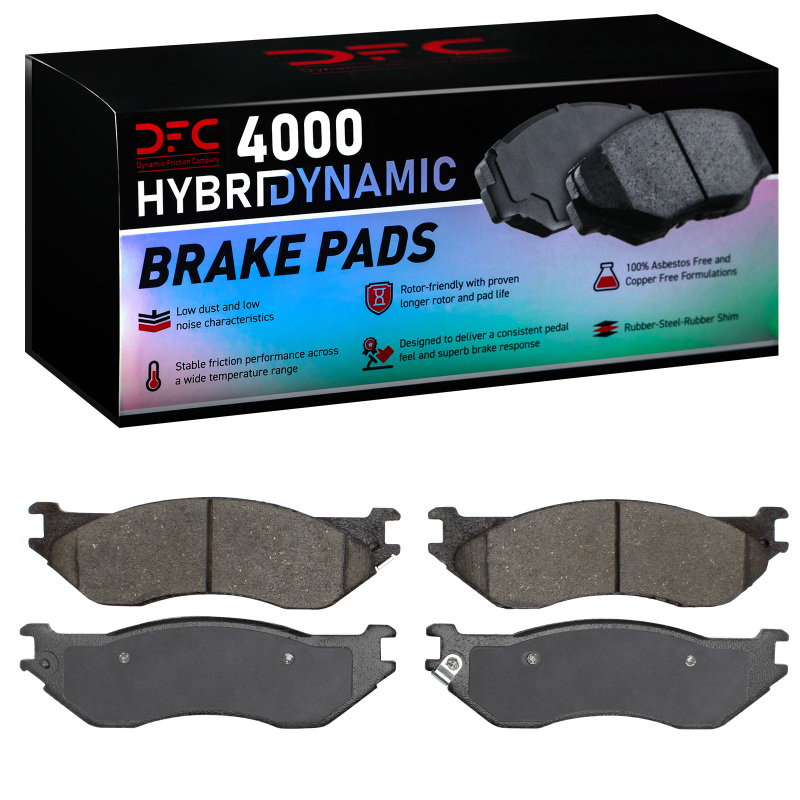 Dodge Ram 1500 Pickup Brake Pads - Front - DFC - 4000 HybriDynamic - `02-`06