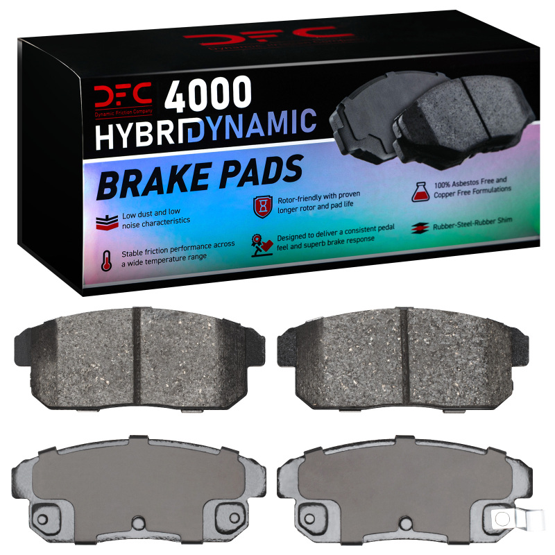 Nissan Sentra Brake Pads - Rear - DFC - 4000 Hybridynamic - `00-`06 Nissan Sentra Brake Pads - Rear - DFC - 4000 Hybridynamic - `00-`06