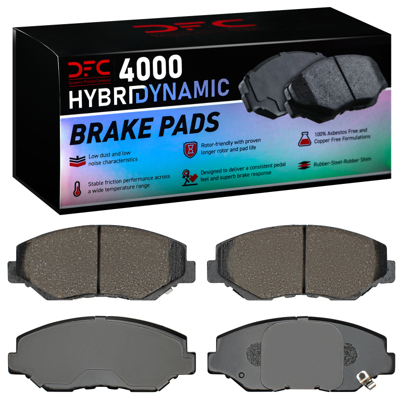 Honda Pilot Brake Pads - Front - DFC - 4000 HybriDynamic - `02-`21