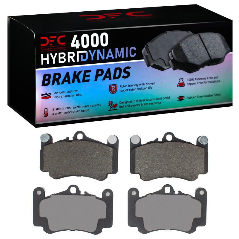 Porsche 911 Brake Pads - Front - DFC - 4000 HybriDynamic - `99-`12