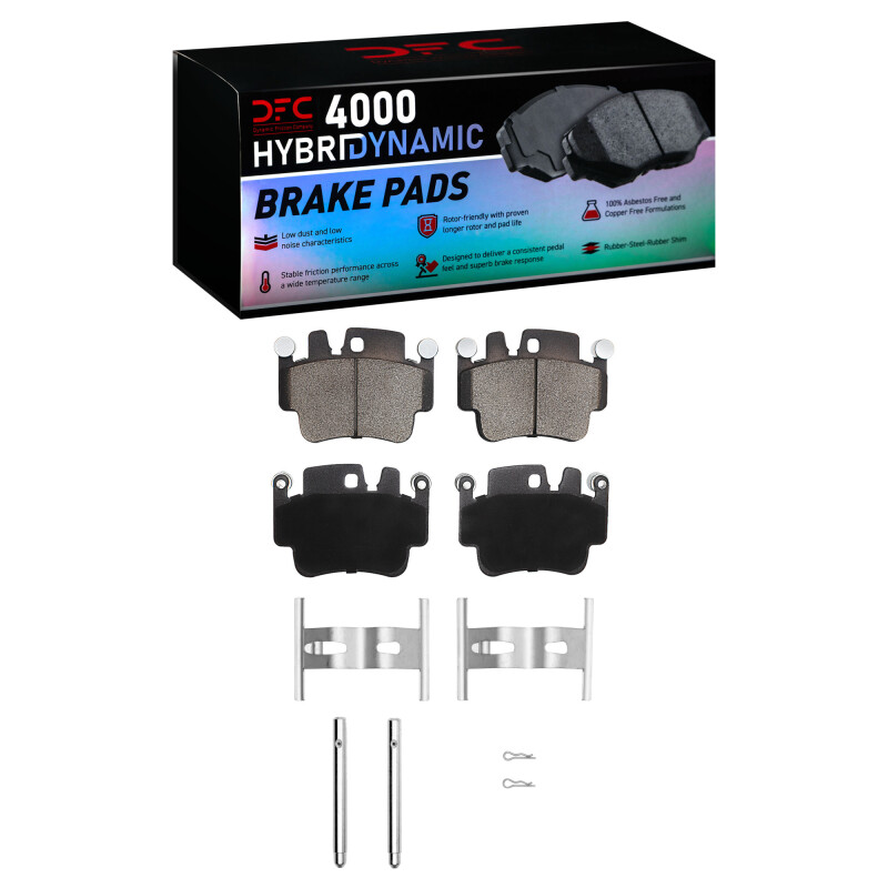 Porsche 911 Brake Pads - Rear/Front - DFC - 4000 HybriDynamic - `98-`05