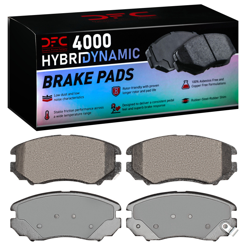 Kia Sportage Brake Pads - Front - DFC - 4000 HybriDynamic - `02-`24