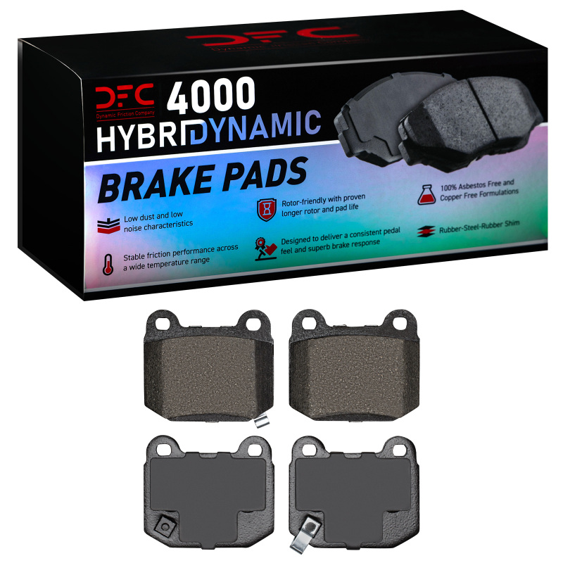 Toyota Gr86 Brake Pads - Rear - DFC - 4000 HybriDynamic - `03-`26