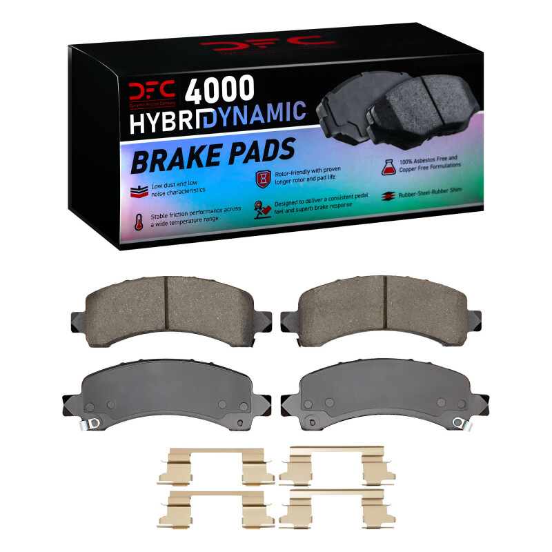 Cadillac Escalade ESV Brake Pads - Rear - DFC - 4000 HybriDynamic - `02-`14