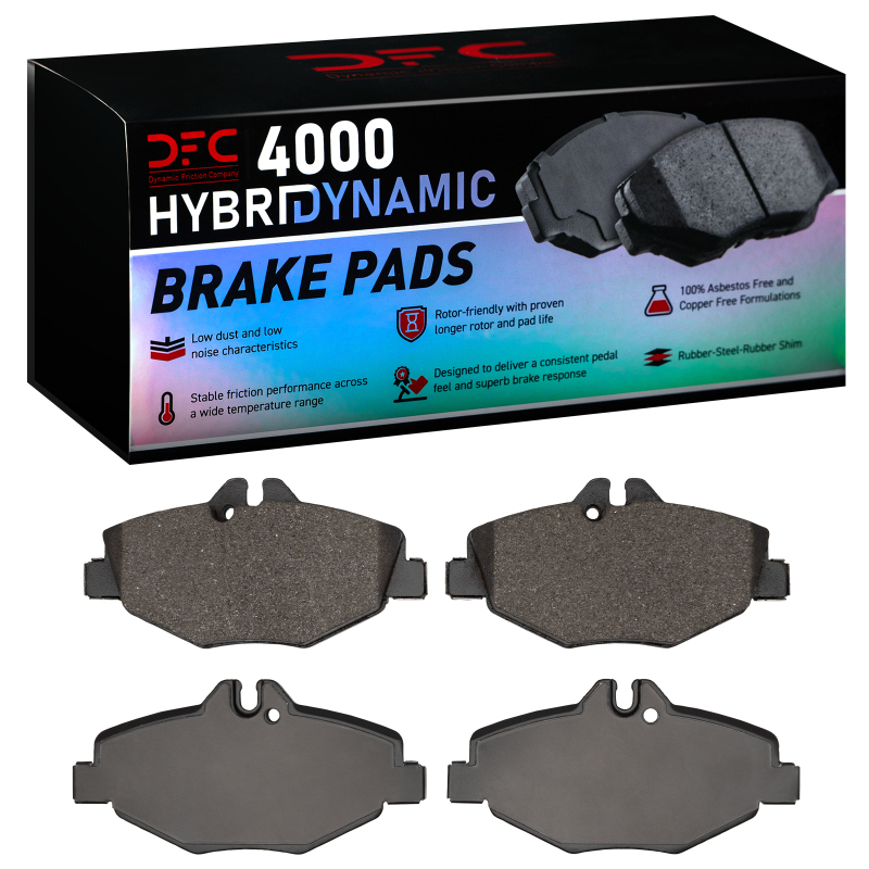 Mercedes-Benz E350 Brake Pads - Front - DFC - 4000 HybriDynamic - `03-`09