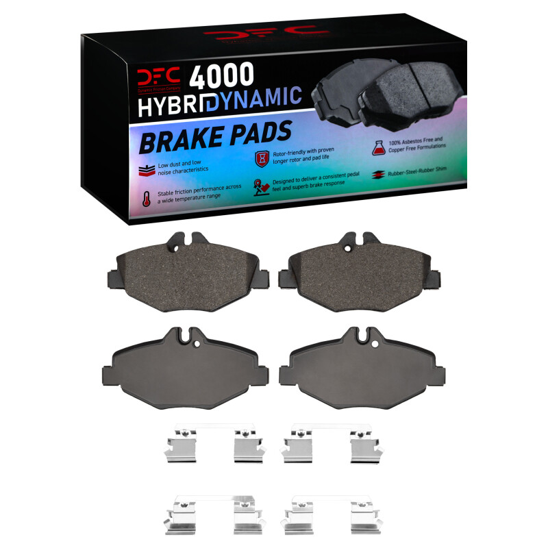 Mercedes-Benz E320 Brake Pads - Front - DFC - 4000 HybriDynamic - `03-`09