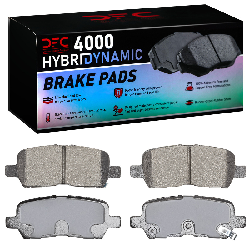Pontiac Grand Prix Brake Pads - Rear - DFC - 4000 HybriDynamic - `04-`16