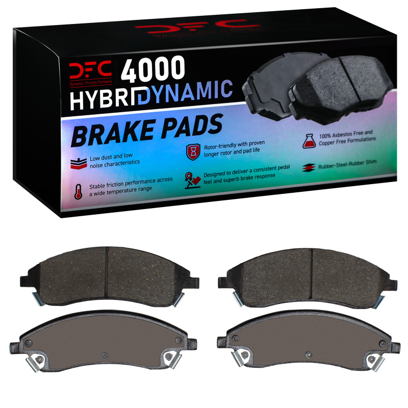 Pontiac Bonneville Brake Pads - Front - DFC - 4000 HybriDynamic - `04-`09