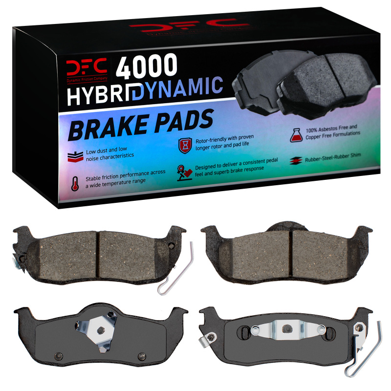 Nissan Titan Brake Pads - Rear - DFC - 4000 HybriDynamic - `04-`15