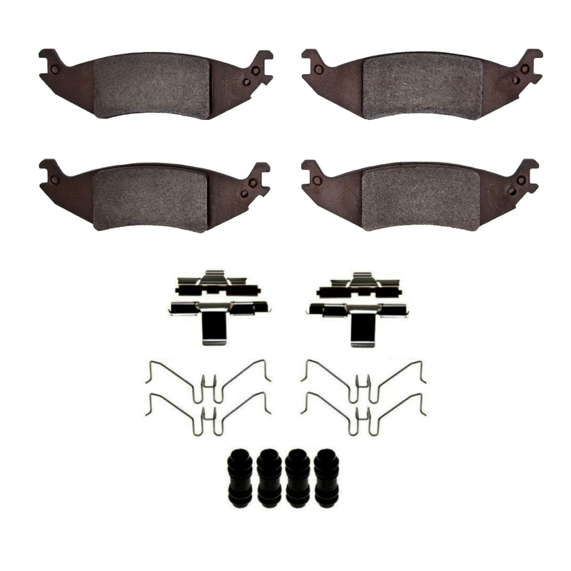 Ford E-150 Club Wagon Brake Pads - Rear - DFC - 4000 HybriDynamic - `04-`06