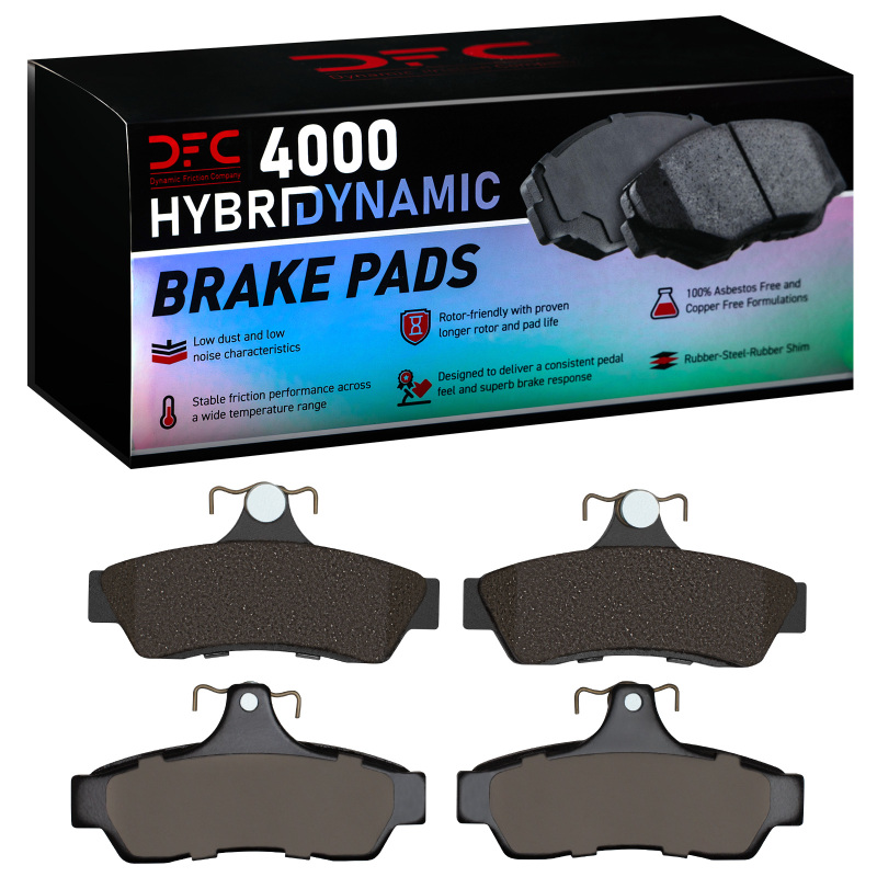 Pontiac GTO Brake Pads - Rear - DFC - 4000 HybriDynamic - `05-`06