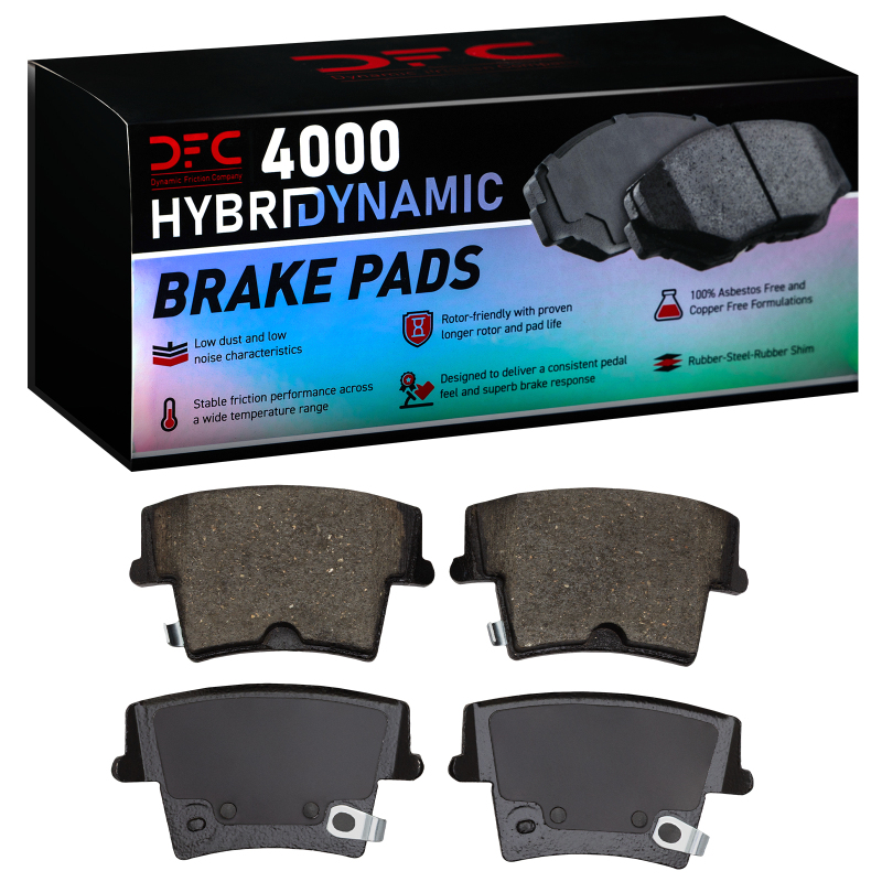 Dodge Magnum Brake Pads - Rear - DFC - 4000 HybriDynamic - `06-`14