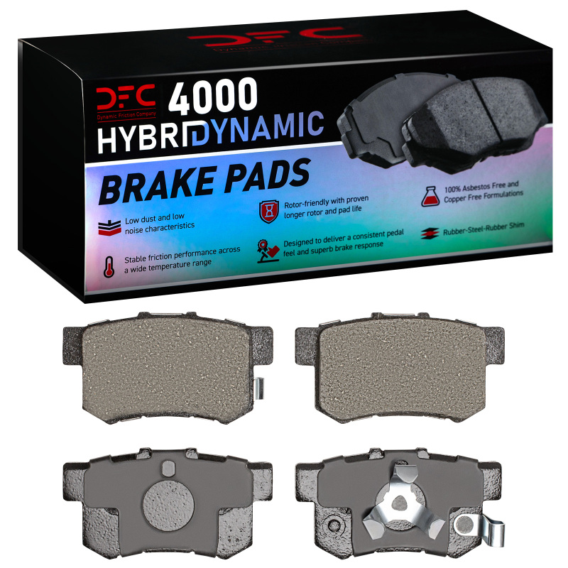 Honda Cr-V Brake Pads - Rear - DFC - 4000 HybriDynamic - `05-`18 Honda Cr-V Brake Pads - Rear - DFC - 4000 HybriDynamic - `05-`18