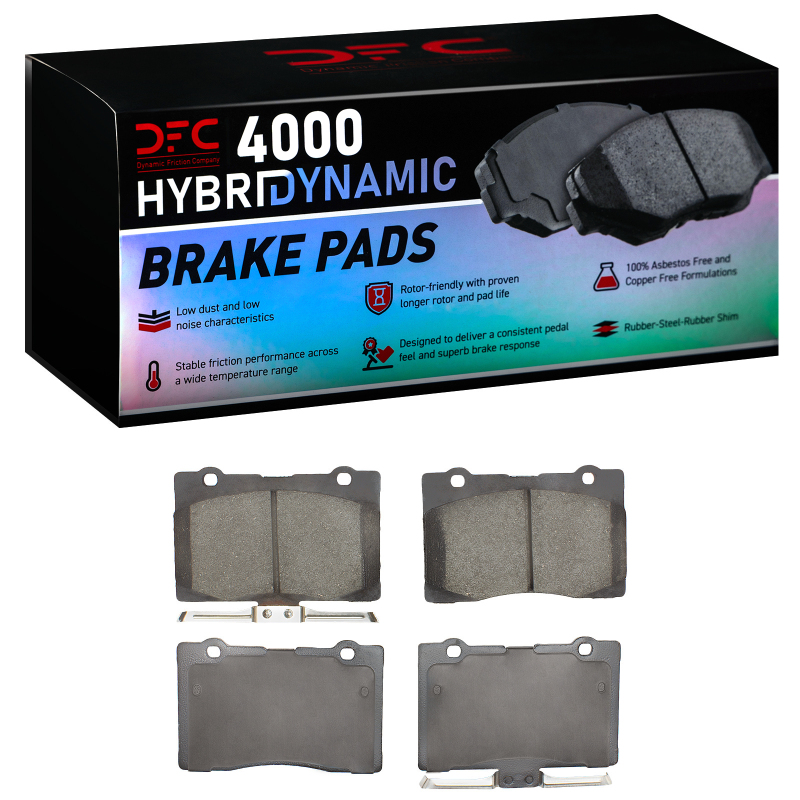 Acura RL Brake Pads - Front - DFC - 4000 HybriDynamic - `05-`12