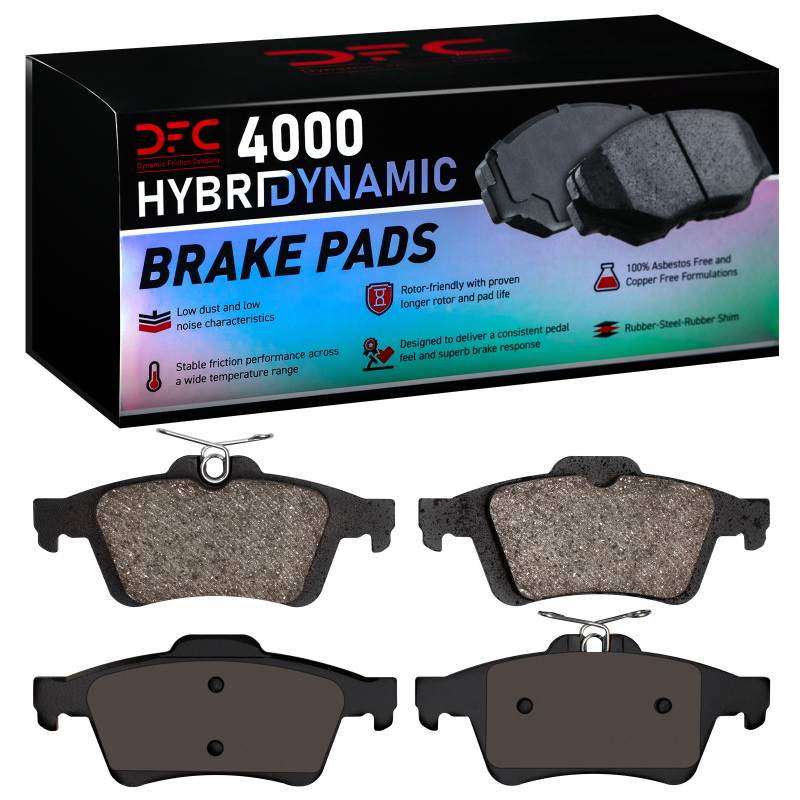 Volvo V50 Brake Pads - Rear - DFC - 4000 HybriDynamic - `03-`23