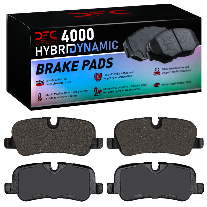 Land Rover Range Rover Sport Brake Pads - Rear - DFC - 4000 HybriDynamic - `05-`16 Land Rover Range Rover Sport Brake Pads - Rear - DFC - 4000 HybriDynamic - `05-`16