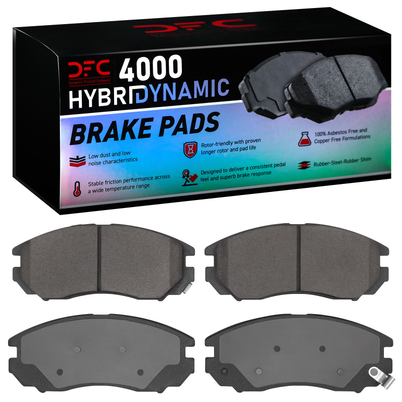 Hyundai Tiburon Brake Pads - Front - DFC - 4000 Hybridynamic - `04-`08