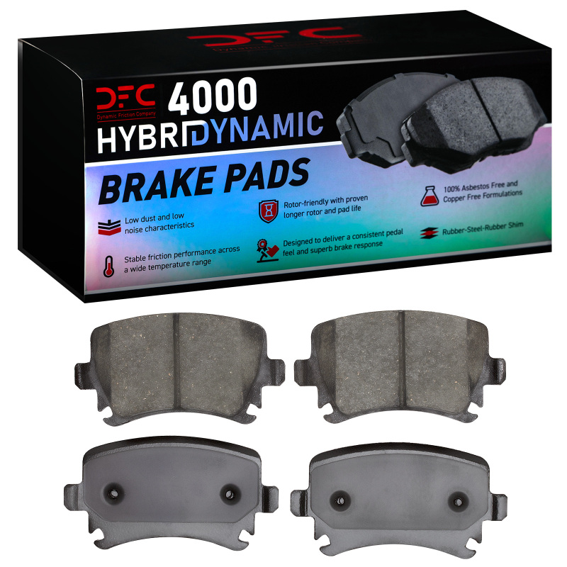 Volkswagen Tiguan Brake Pads - Rear - DFC - 4000 HybriDynamic - `00-`21 Volkswagen Tiguan Brake Pads - Rear - DFC - 4000 HybriDynamic - `00-`21