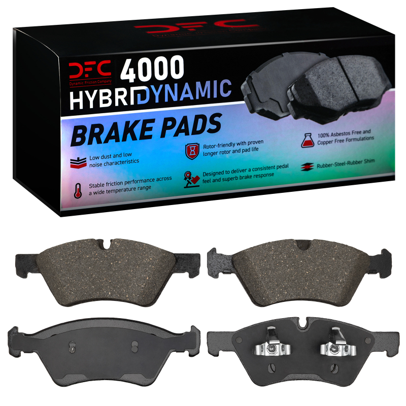 Mercedes-Benz R500 Brake Pads - Front - DFC - 4000 HybriDynamic - `05-`12