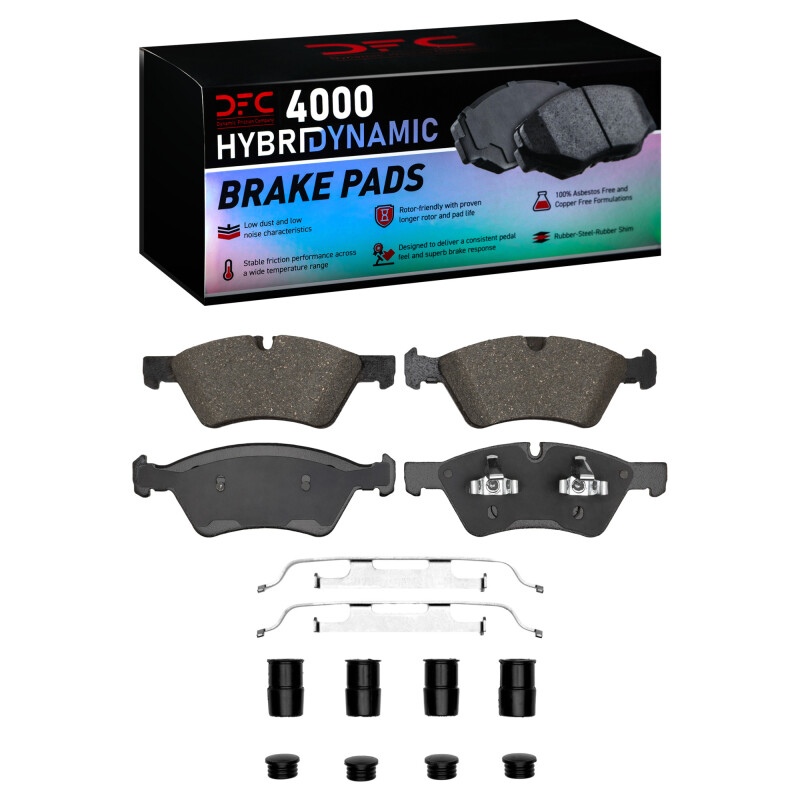 Mercedes-Benz ML350 Brake Pads - Front - DFC - 4000 HybriDynamic - `05-`12