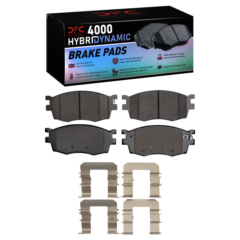 Dodge Attitude Brake Pads - Front - DFC - 4000 HybriDynamic - `06-`12