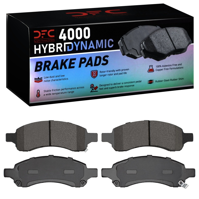 Saab 9-7X Brake Pads - Front - DFC - 4000 HybriDynamic - `06-`12