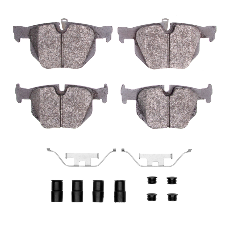 BMW 335i Brake Pads - Rear - DFC - 4000 HybriDynamic - `06-`15