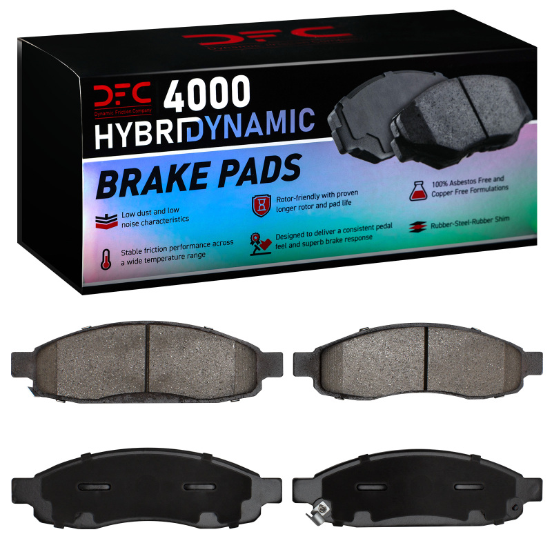 Nissan Titan Brake Pads - Front - DFC - 4000 HybriDynamic - `04-`07