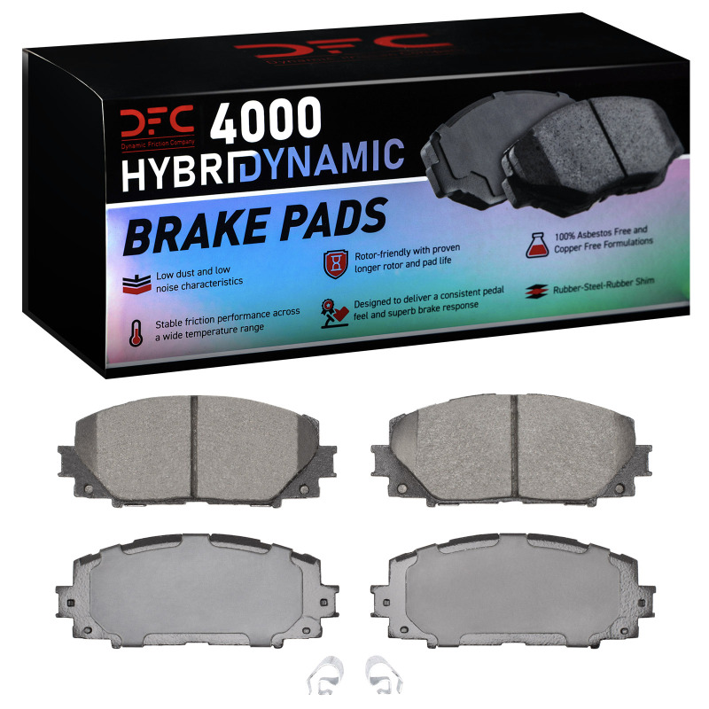 Toyota Prius Prime Brake Pads - Front - DFC - 4000 HybriDynamic - `10-`22