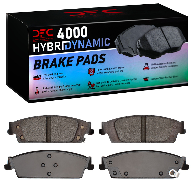 GMC Yukon XL 1500 Brake Pads - Rear - DFC - 4000 HybriDynamic - `07-`20 GMC Yukon XL 1500 Brake Pads - Rear - DFC - 4000 HybriDynamic - `07-`20