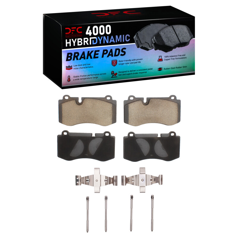 Mercedes-Benz S550 Brake Pads - Front - DFC - 4000 HybriDynamic - `07-`14