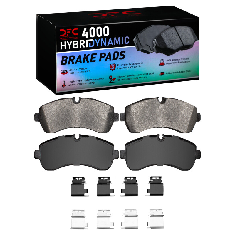Mercedes-Benz Sprinter 4500 Brake Pads - Front - DFC - 4000 HybriDynamic - `19-`25